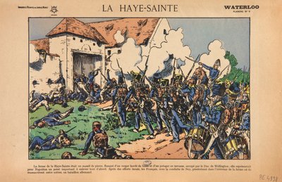 La Haye-Sainte, Waterloo, 1920 körül alkotó: Victor Huen