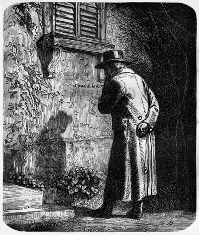 Jean Valjean, illusztráció Victor Hugo "Nyomorultak" című regényéből (4. rész: L
