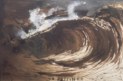 My Destiny, 1857 (toll és tinta, mosó és gouache) alkotó: Victor Hugo