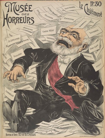 Rémületek Múzeuma Borzalmak galériája: Émile Loubet, 1899. alkotó: Victor Lenepveu