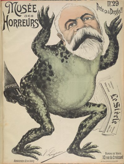 Borzalmak Múzeuma Borzalmak galériája: Yves Guyot, 1899. alkotó: Victor Lenepveu