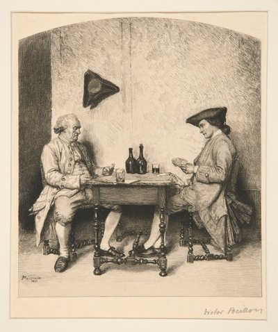 Kártyajáték alkotó: Victor Louis Focillon
