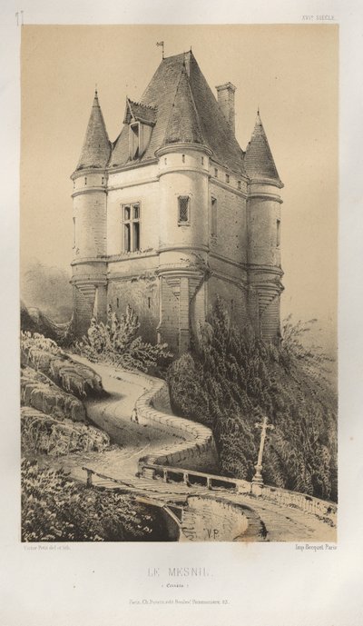 ...pl. 77, Le Mesnil Correze, 1860. alkotó: Victor Petit
