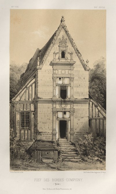 ...pl. 81, FIEf Des Bordes-Compigny Yonne, 1860. alkotó: Victor Petit