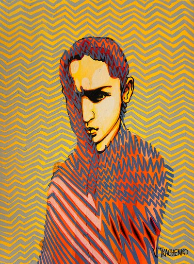 Grafikus ifjúsági cikk: Zigzag Gaze alkotó: Victor Tkachenko