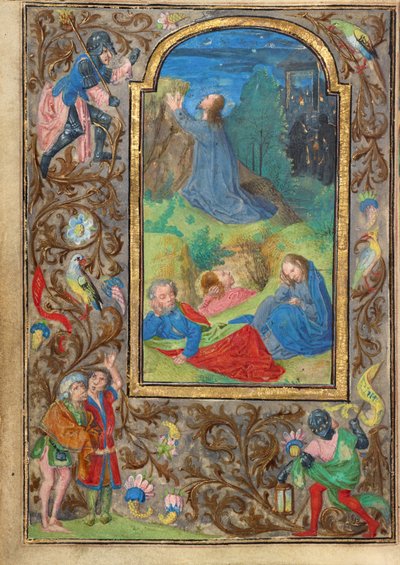 Agónia a kertben alkotó: Vienna Master of Mary of Burgundy