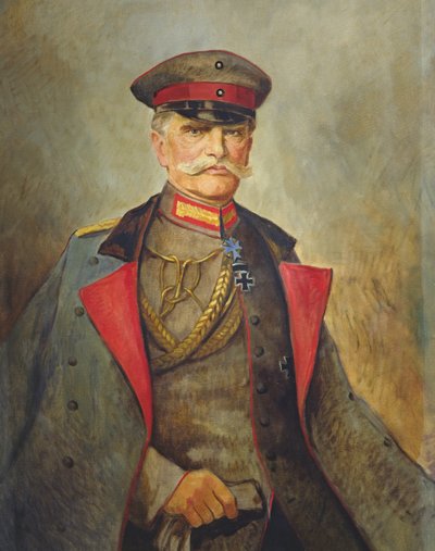 August von Mackensen tábornok, 1916 körül (olaj, vászon) alkotó: Vienna Nedomansky Studio