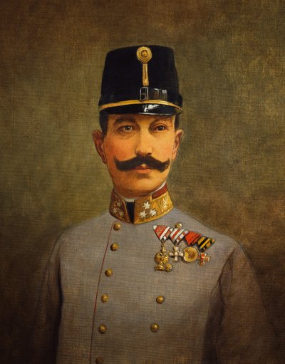 Eduard von Bohm-Ermolli tábornok, 1916 körül (olaj, vászon) alkotó: Vienna Nedomansky Studio