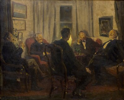 Művészek között, alkotó: Viggo Johansen