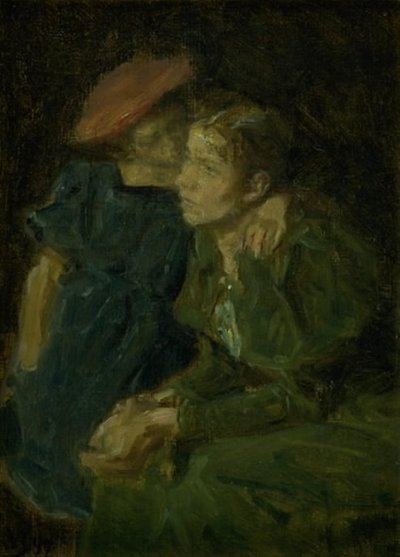 Nanna és az anyja alkotó: Viggo Johansen