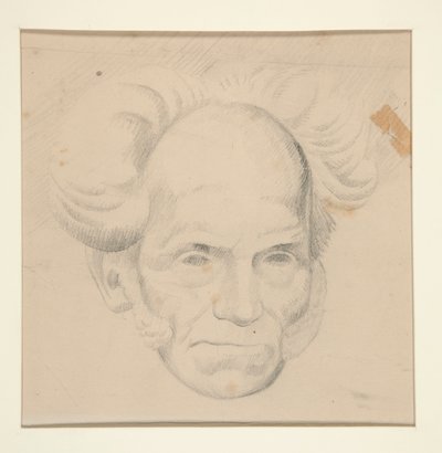 Schopenhauer portréja alkotó: Viking Eggeling