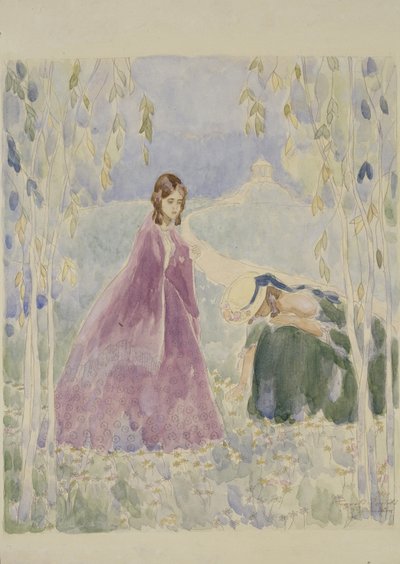 Zubrilovka, 1901 alkotó: Viktor Elpidiforovich Borisov Musatov