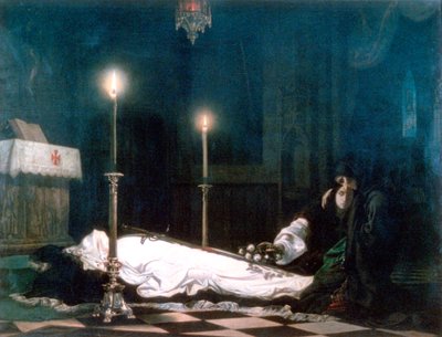 Hunyadi László a bieren, 1859 alkotó: Viktor Madarász