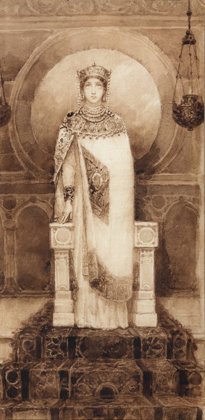 Szent Ilona, 1890-es évek alkotó: Viktor Mikhaylovich Vasnetsov