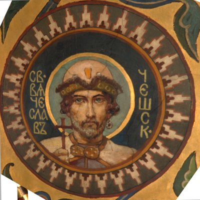 I. Szent Vencel, Csehország hercege, 1885-1896 alkotó: Viktor Mikhaylovich Vasnetsov