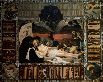 A halál lepel”, 1896. alkotó: Viktor Mikhaylovich Vasnetsov