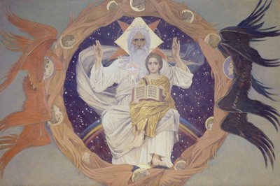 Otechestvo Szentháromság, 1907 alkotó: Viktor Mikhaylovich Vasnetsov