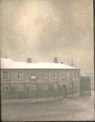 A Christiansborg palota szárnya alkotó: Vilhelm Hammershøi