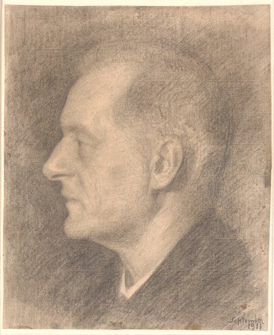 Alfred Bramsen portréja, profilja stb. alkotó: Vilhelm Hammershøi