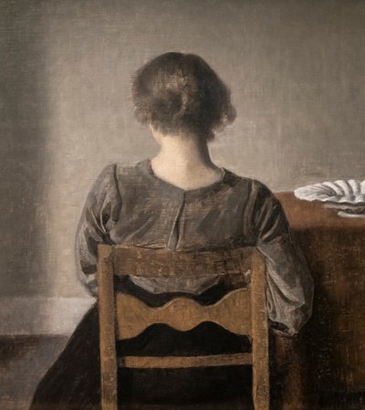 Hvile Reposnak is nevezte alkotó: Vilhelm Hammershoi