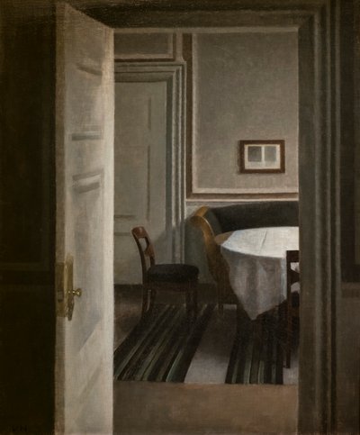 Belső, Strandgade 30 alkotó: Vilhelm Hammershoi