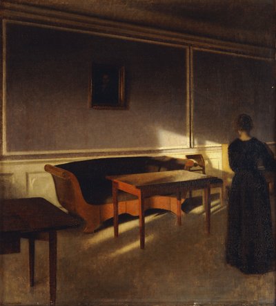 Napfény a nappaliban, 1903. 1. sz alkotó: Vilhelm Hammershoi