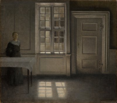 Strandgade, Sunshine alkotó: Vilhelm Hammershøi