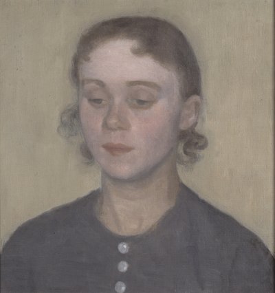 A művész felesége, Ida Hammershøi, szül.: Ilsted alkotó: Vilhelm Hammershøi