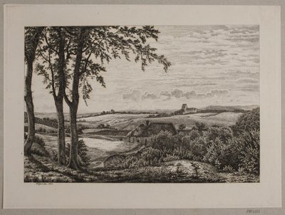 Délutáni táj, Zéland alkotó: Vilhelm Kyhn