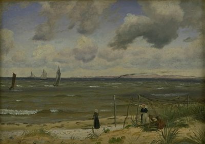 Hornbæk Strand Sealand északi részén alkotó: Vilhelm Kyhn