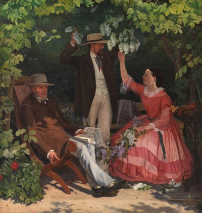 A pavilonban alkotó: Vilhelm Kyhn