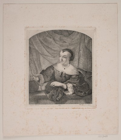 Ferdinand Bol feleségének portréja alkotó: Vilhelm Kyhn