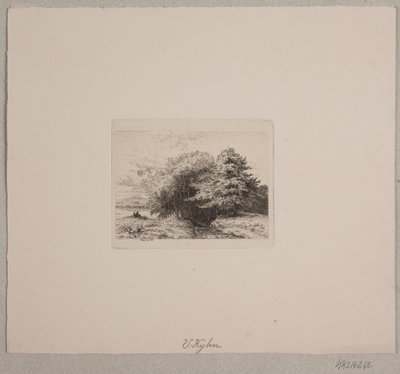 Erdő széle alkotó: Vilhelm Kyhn