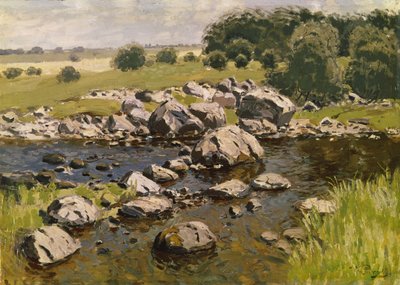 Táj kövekkel, c. 1910 alkotó: Vilhelms Purvitis