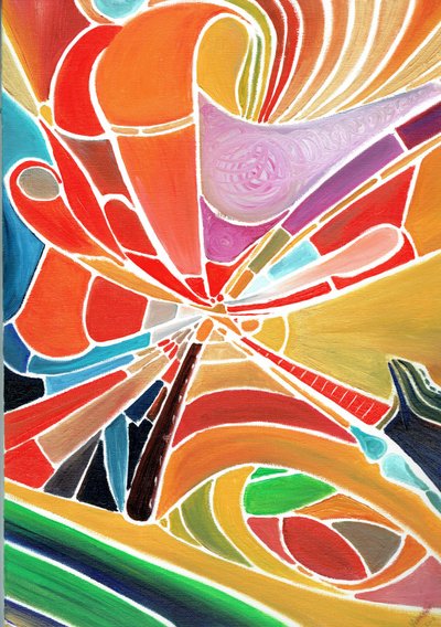 Alliduquotalion, 2016, (olaj, vászon tábla) alkotó: Vincent Alexander Booth