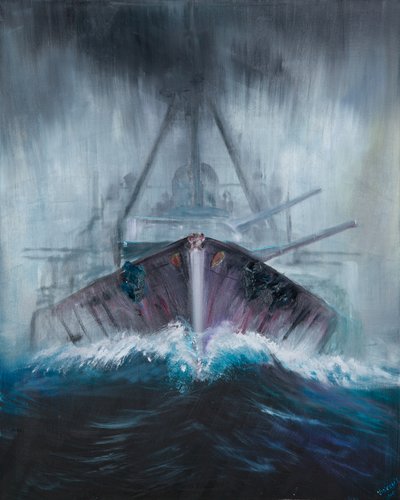 Derfflinger csatacirkáló 1918, 2016, alkotó: Vincent Alexander Booth