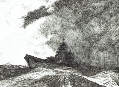 Bismarck a viharból, 2002 alkotó: Vincent Alexander Booth