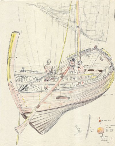 görög hajó; 1998 alkotó: Vincent Alexander Booth