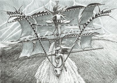 Storm Creators Bellingshausen-tenger, 2017 (Tinta papíron) alkotó: Vincent Alexander Booth