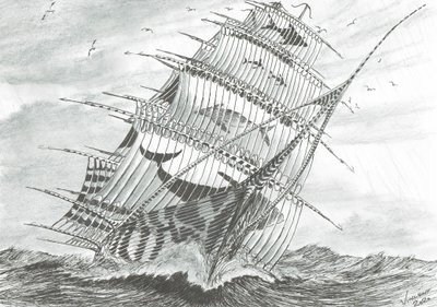 Storm Creators Garabogazkol Lake Sea, 2020 alkotó: Vincent Alexander Booth