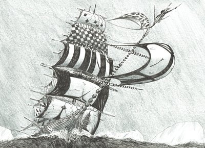 Viharalkotók Gustav Adolf Sea herceg, 2017, (Tinta papíron) alkotó: Vincent Alexander Booth