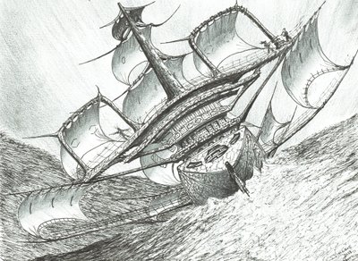 Storm Creators Risser-Larson Sea, 2017, (Tinta papíron) alkotó: Vincent Alexander Booth