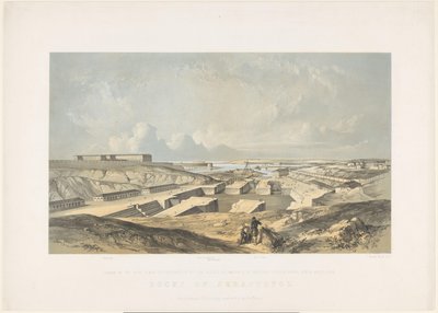 De Haven van Sebastopol, 1855 Sebastopol dokkja (cím az objektumon) alkotó: Vincent Brooks