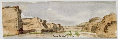 San Juan kanyon Dec Fair Use no. 2 (kanyon Dec Fair Use, Arizona), 1869-1871 (akvarell) alkotó: Vincent Colyer