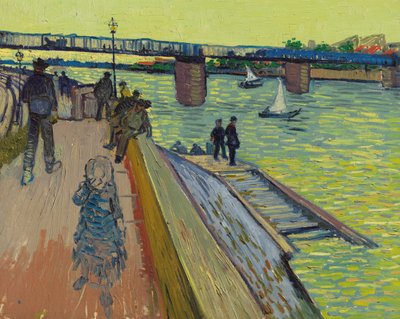 A Trinquetaille-híd, 1888. alkotó: Vincent van Gogh