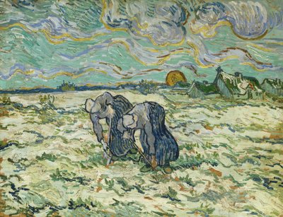 Két parasztasszony, 1890. alkotó: Vincent van Gogh