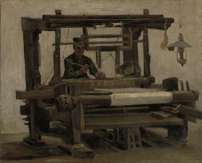 Takács a szövőszéknél, 1884. alkotó: Vincent van Gogh