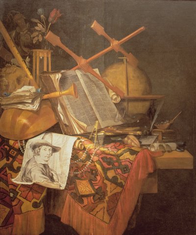 Hiúság (olaj, vászon) alkotó: Vincent Laurensz van der Vinne