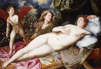 Danae, alkotó: Vincent Sellaer