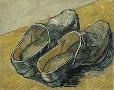 Egy pár bőr facipő alkotó: Vincent van Gogh